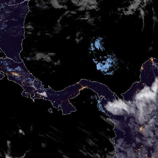météo tropicale : Image satellite .