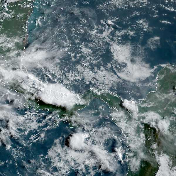 météo tropicale : Image satellite .