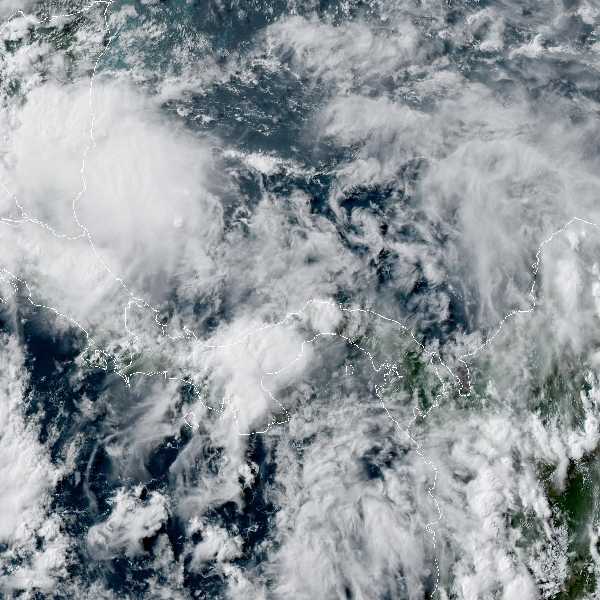 météo tropicale : Image satellite .