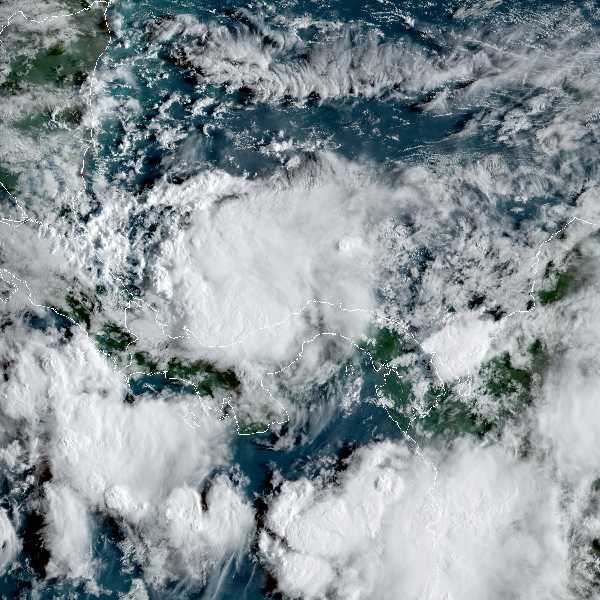 météo tropicale : Image satellite .