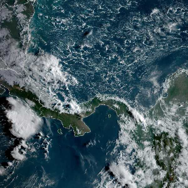 météo tropicale : Image satellite .