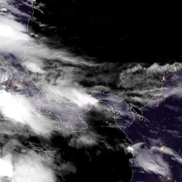 météo tropicale : Image satellite .