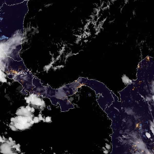 météo tropicale : Image satellite .