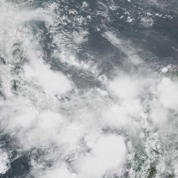 météo tropicale : Image satellite .