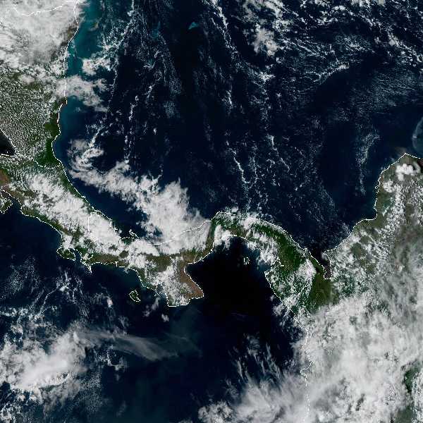 météo tropicale : Image satellite .