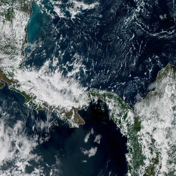 météo tropicale : Image satellite .
