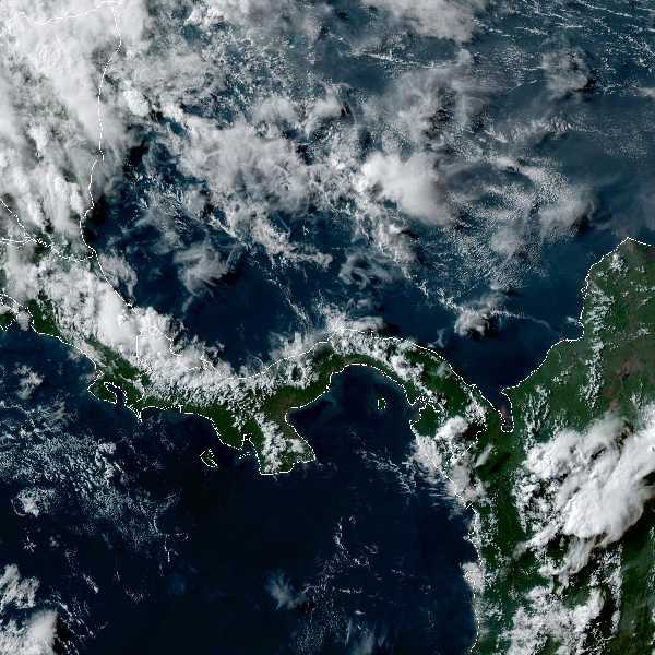 météo tropicale : Image satellite .