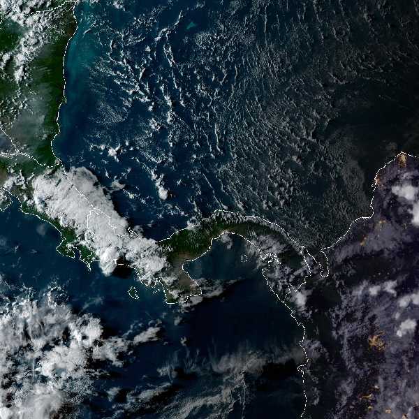 météo tropicale : Image satellite .