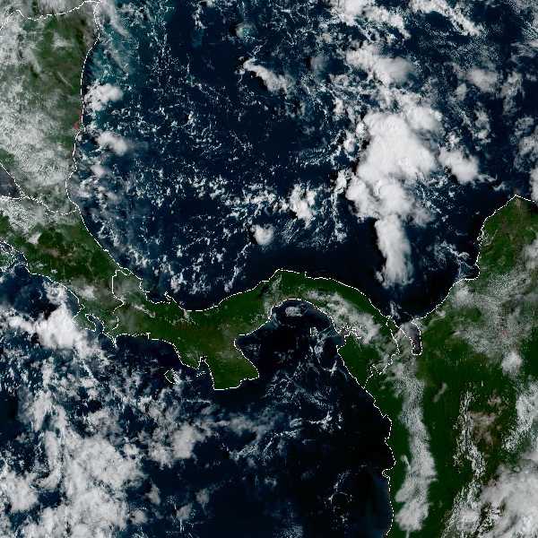 météo tropicale : Image satellite .