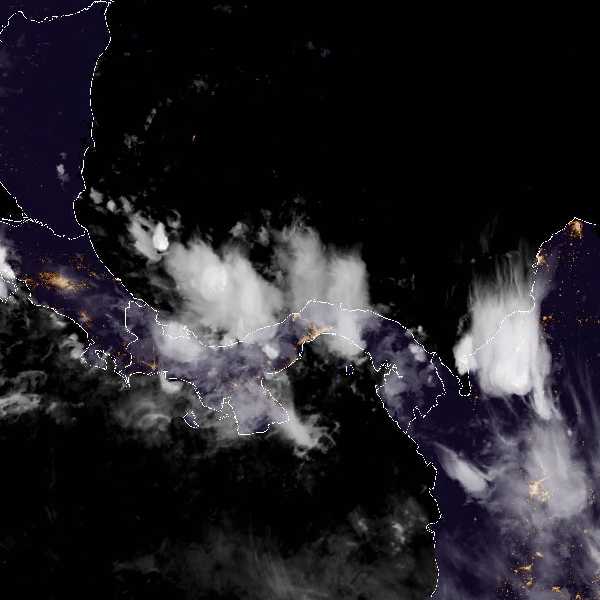 météo tropicale : Image satellite .