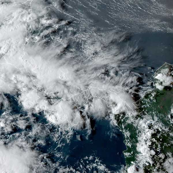 météo tropicale : Image satellite .