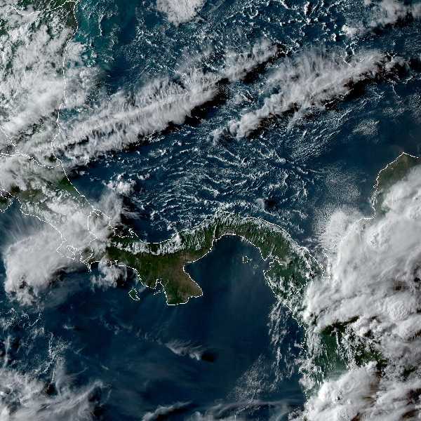 météo tropicale : Image satellite .