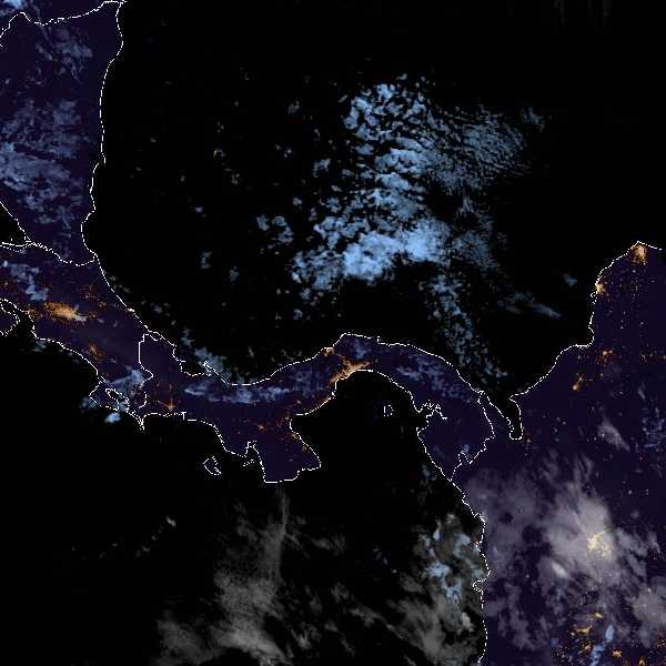 météo tropicale : Image satellite .