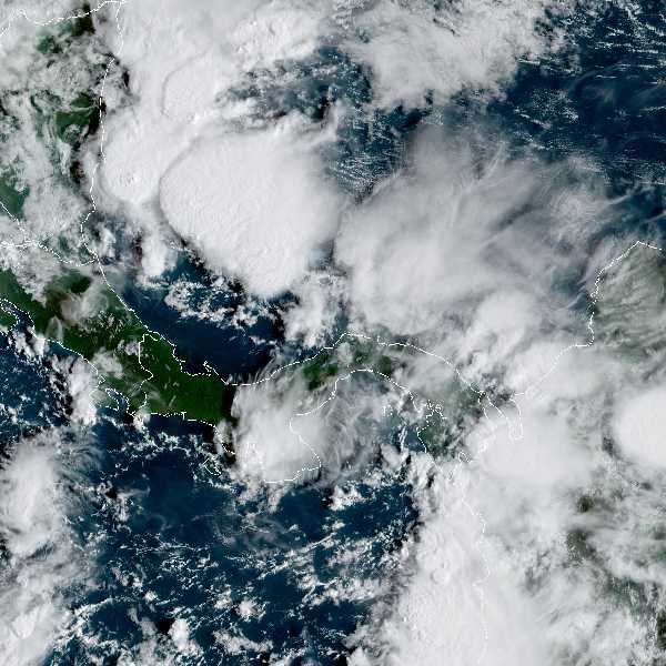 météo tropicale : Image satellite .