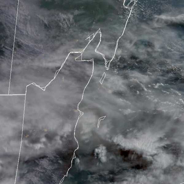 météo tropicale : Image satellite .