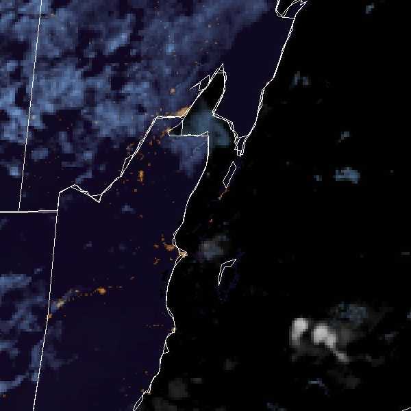 météo tropicale : Image satellite .