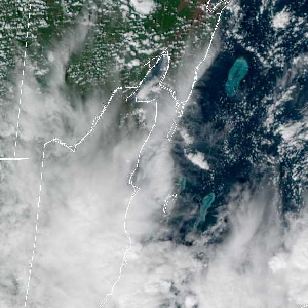 météo tropicale : Image satellite .