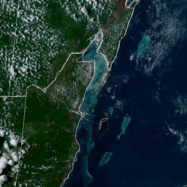 météo tropicale : Image satellite .