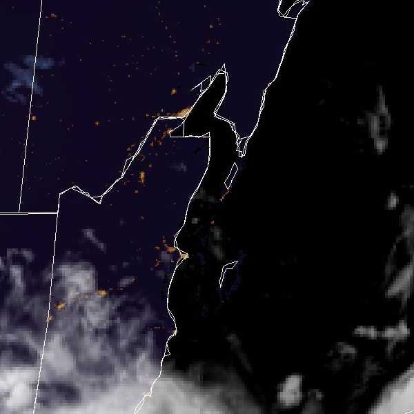 météo tropicale : Image satellite .