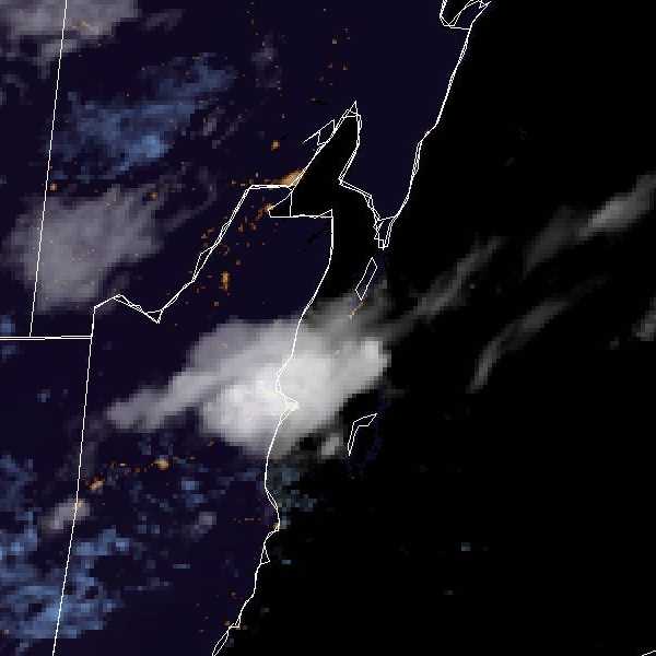 météo tropicale : Image satellite .
