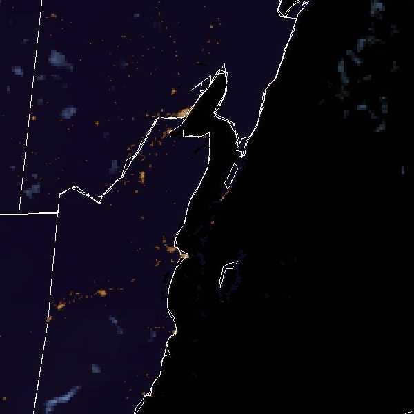 météo tropicale : Image satellite .