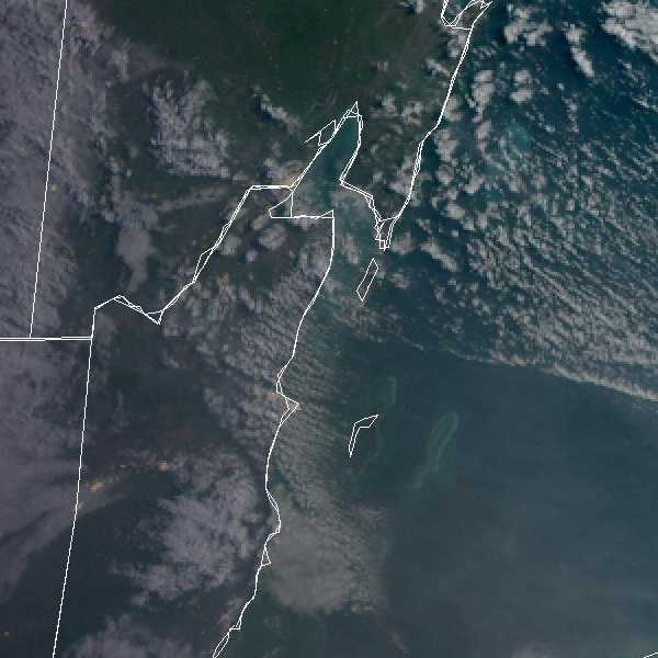 météo tropicale : Image satellite .