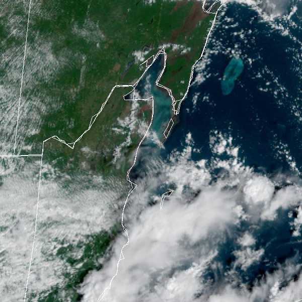 météo tropicale : Image satellite .