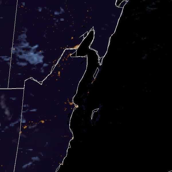 météo tropicale : Image satellite .