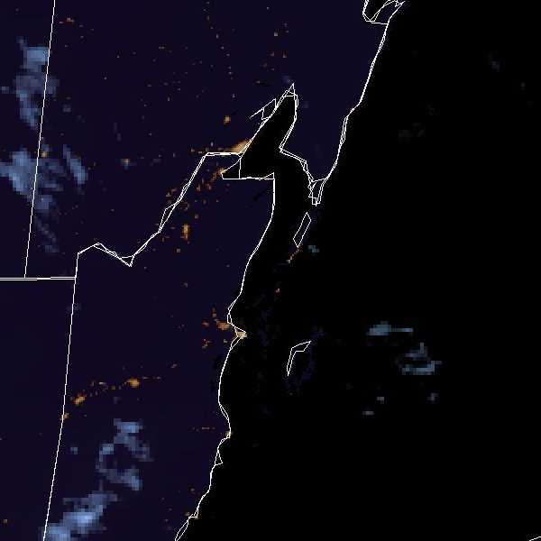 météo tropicale : Image satellite .