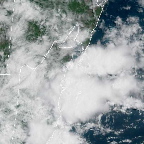 météo tropicale : Image satellite .