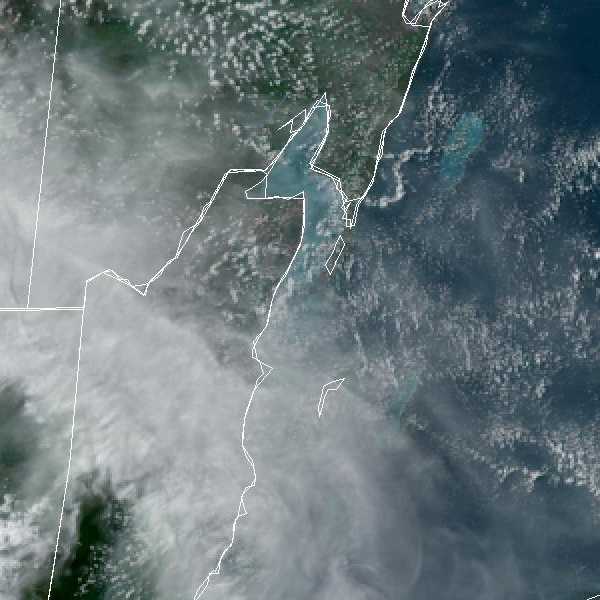 météo tropicale : Image satellite .