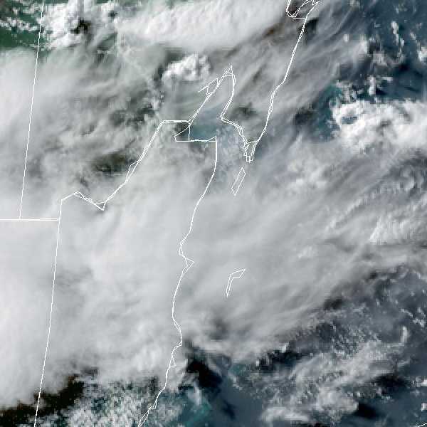 météo tropicale : Image satellite .