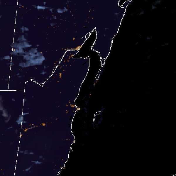 météo tropicale : Image satellite .