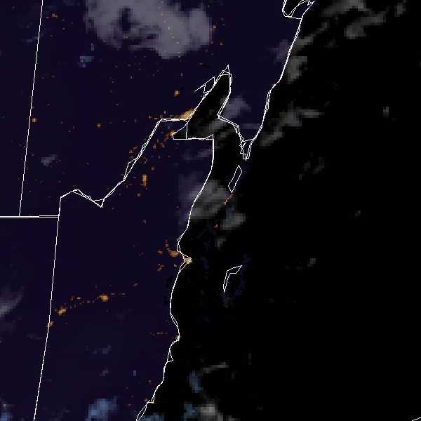 météo tropicale : Image satellite .