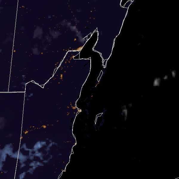 météo tropicale : Image satellite .