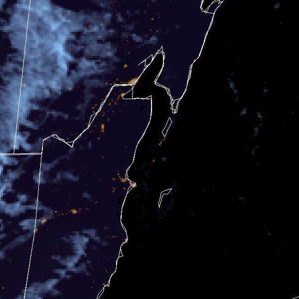 météo tropicale : Image satellite .