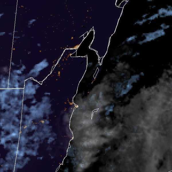 météo tropicale : Image satellite .
