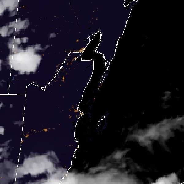 tropical weather: Satellite image.