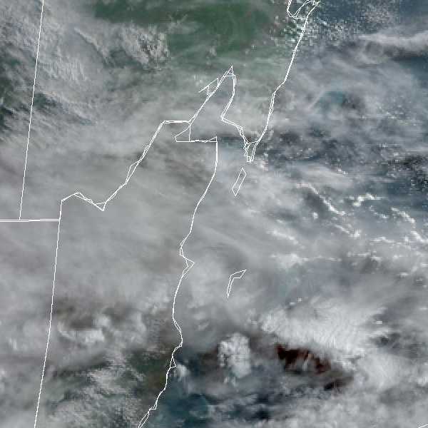 météo tropicale : Image satellite .