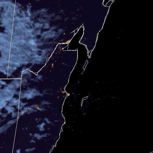 météo tropicale : Image satellite .