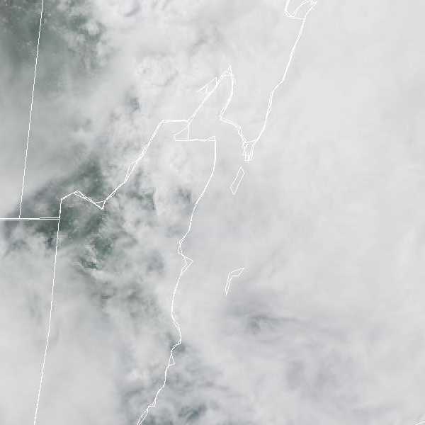 météo tropicale : Image satellite .