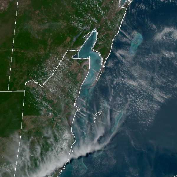 météo tropicale : Image satellite .