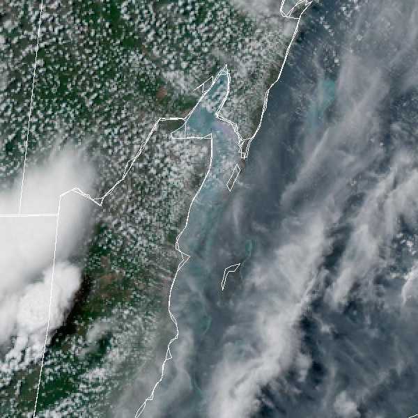 météo tropicale : Image satellite .