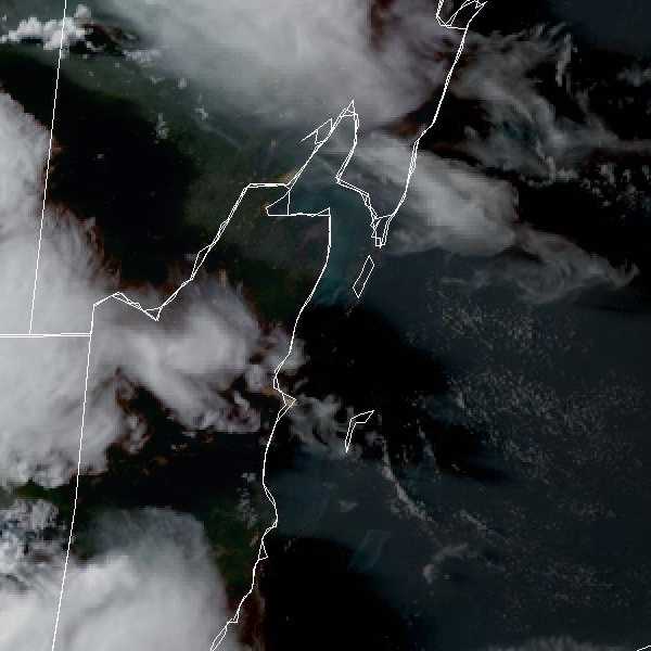 météo tropicale : Image satellite .