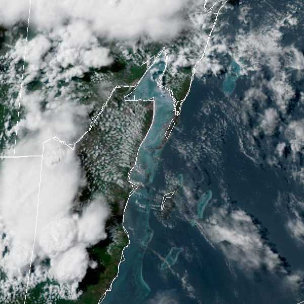 météo tropicale : Image satellite .