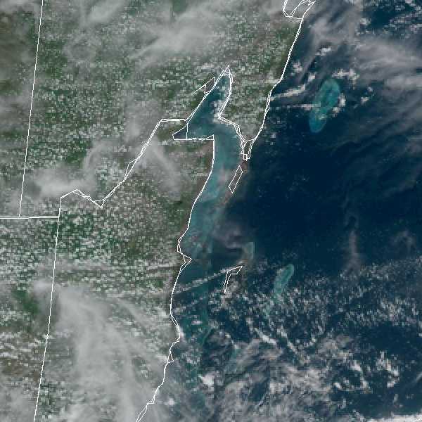 météo tropicale : Image satellite .