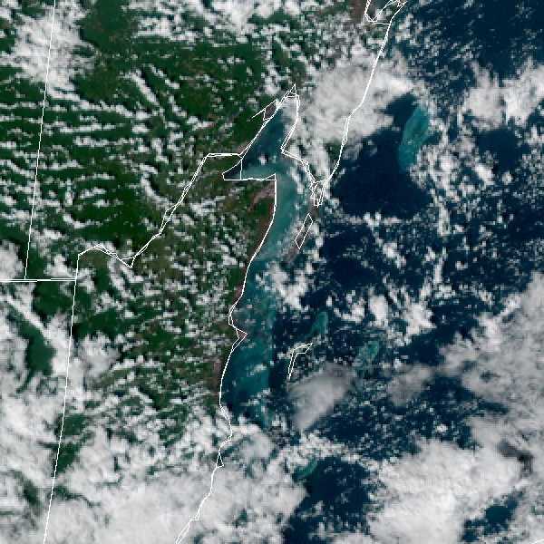 météo tropicale : Image satellite .
