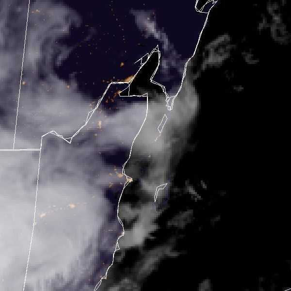 météo tropicale : Image satellite .