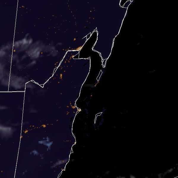 météo tropicale : Image satellite .