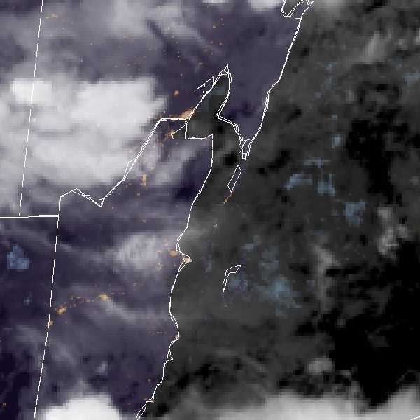 météo tropicale : Image satellite .